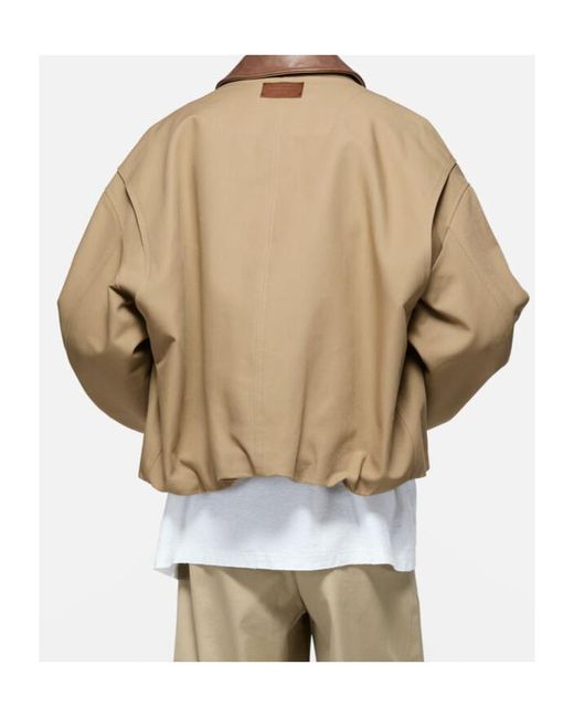 Acne Natural Long-Sleeve Bomber Jacket for men