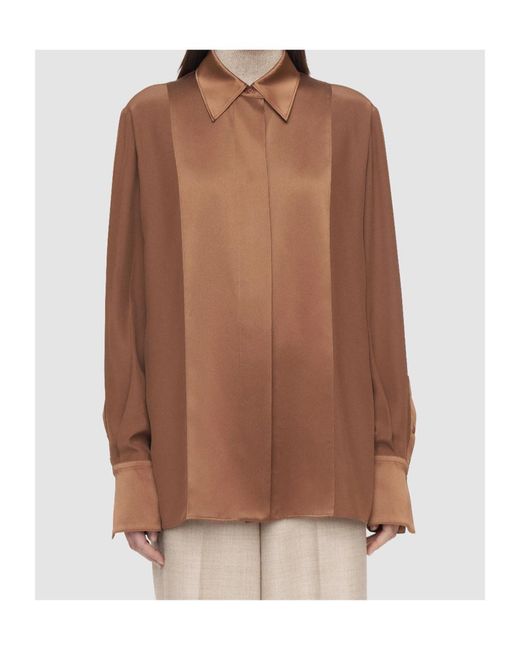 Joseph Brown Childs Silk Shirt