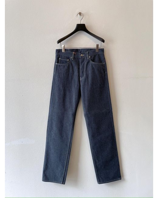 Loro Piana Blue Belt-Loop Jeans for men