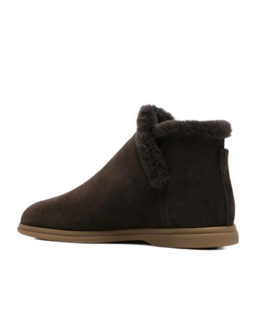 Henderson Brown Flat-Soled Sneakers