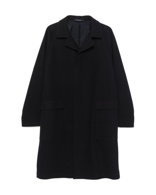 Tagliatore Black Loyd Coat for men
