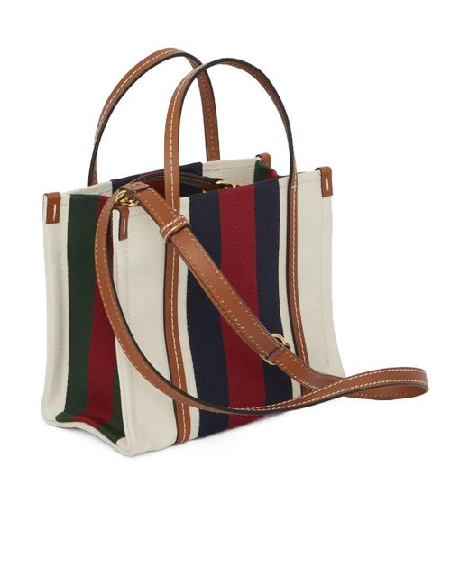 Gucci Red Mini Interlocking G Tote Bag