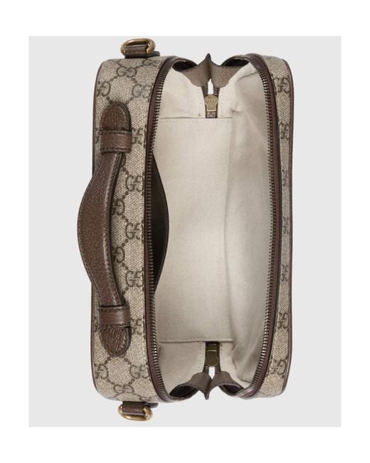Gucci Brown Ophidia Small Shoulder Bag for men