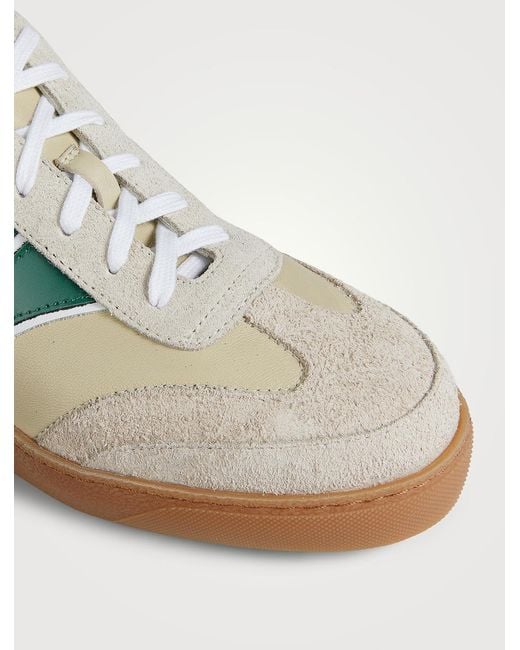 Dries Van Noten Green Round-Headed Low-Top Casual Shoes