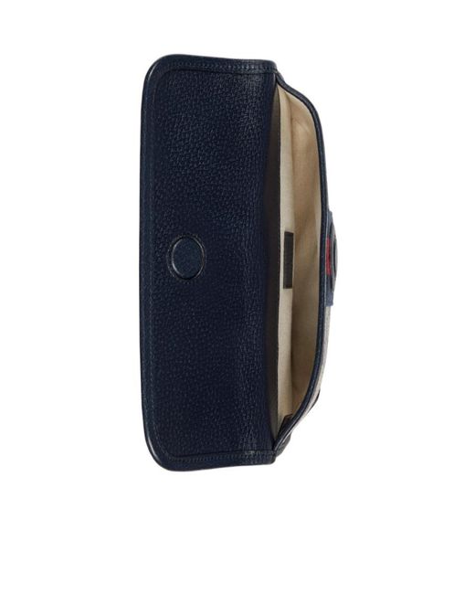 Gucci Black Ophidia Gg Belt Bag for men