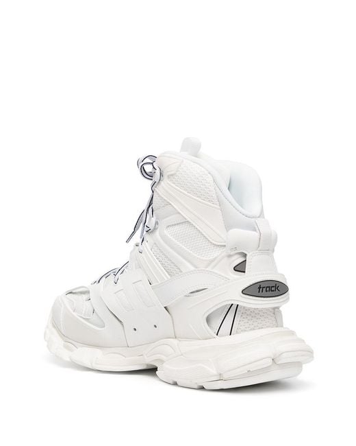 Balenciaga White Track Hike Sneakers for men