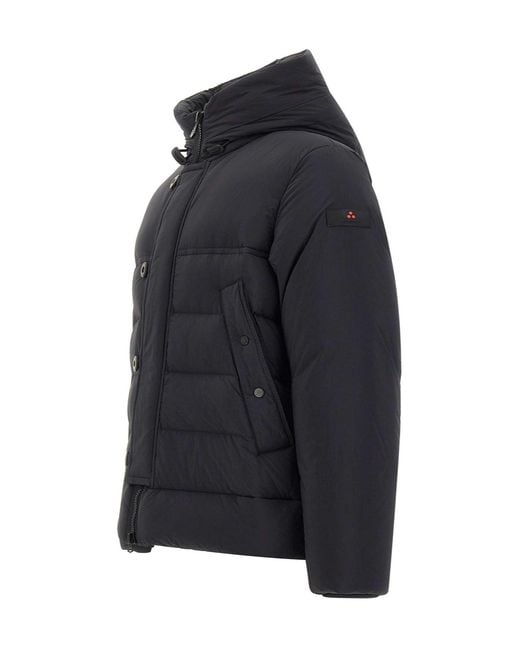 Peuterey Blue Eddie Hooded Down Jacket for men