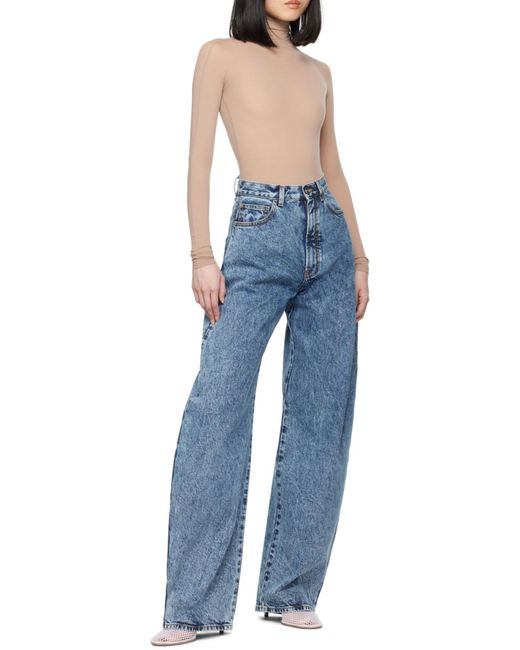Alaïa White Alaïa Second Skin Body Top