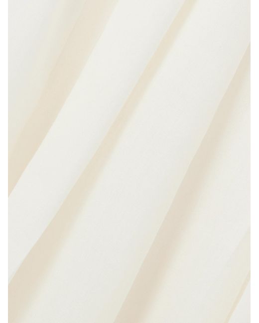 Gabriela Hearst White Sleeveless Dress