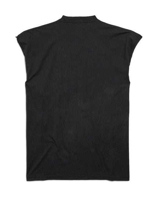 Balenciaga Black City Of Angels T-Shirt for men