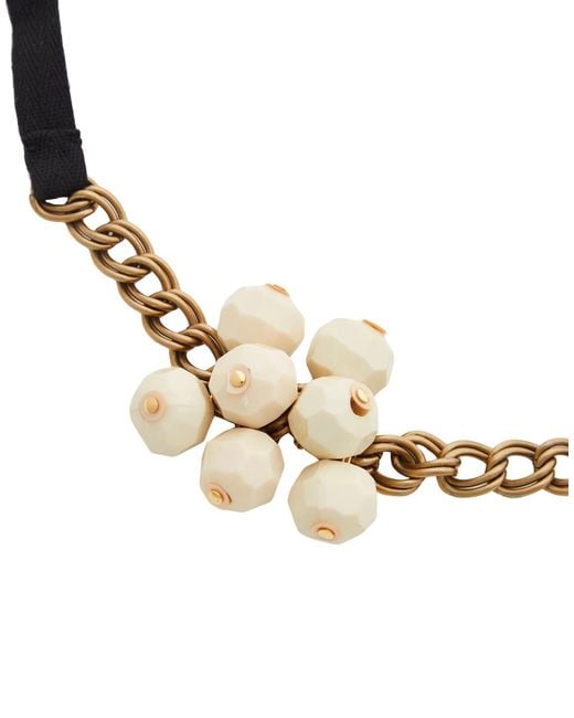 Marni Black Beaded Necklace