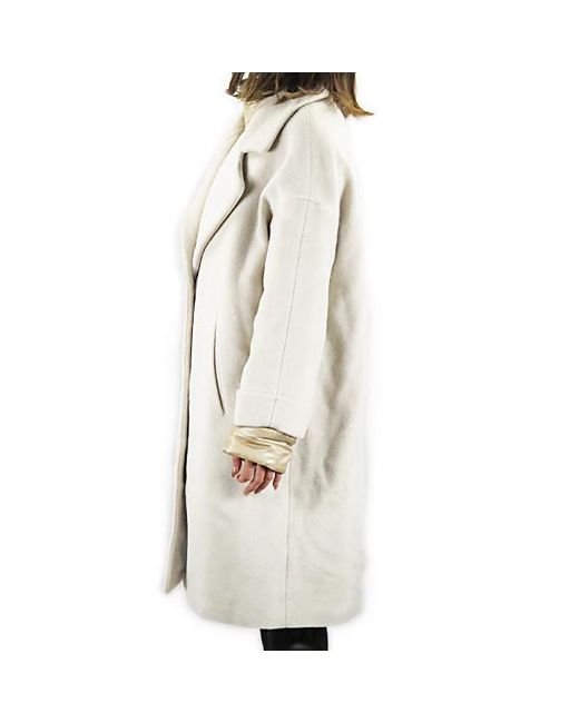 Herno White Long-Sleeved Coat