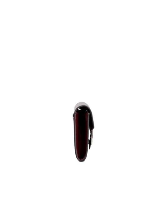 Roger Vivier Purple Belle Vivier Chain Wallet
