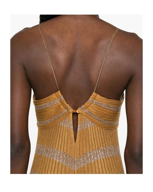 Forte_forte Natural Spaghetti-Strap Dress
