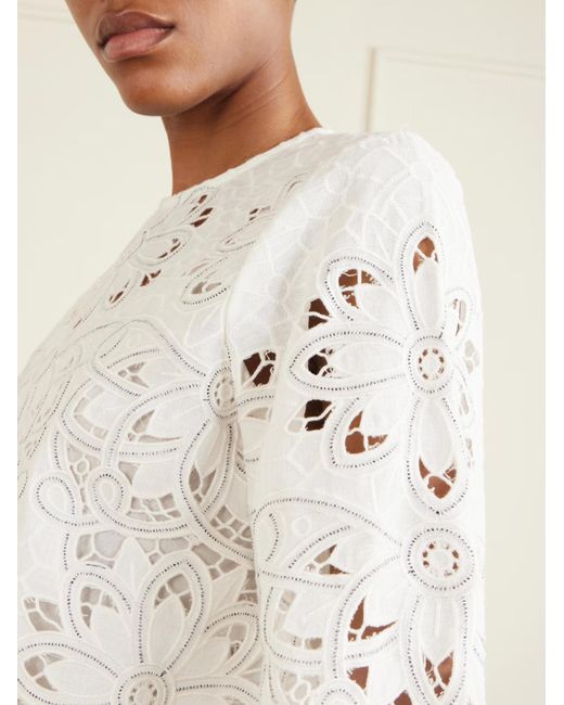 Farm Rio White Embroidered Shirt