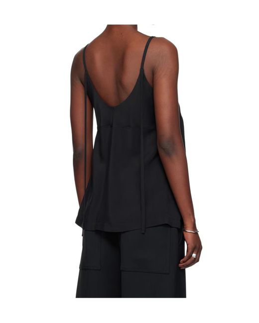 Studio Nicholson Black V-Neck Sling