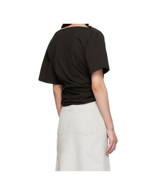 Baserange Black Turn T-Shirt