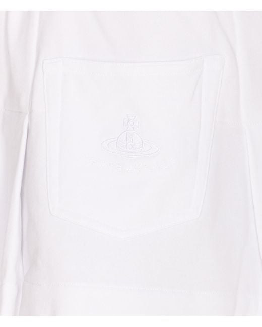Vivienne Westwood White Cheerleader Skirt
