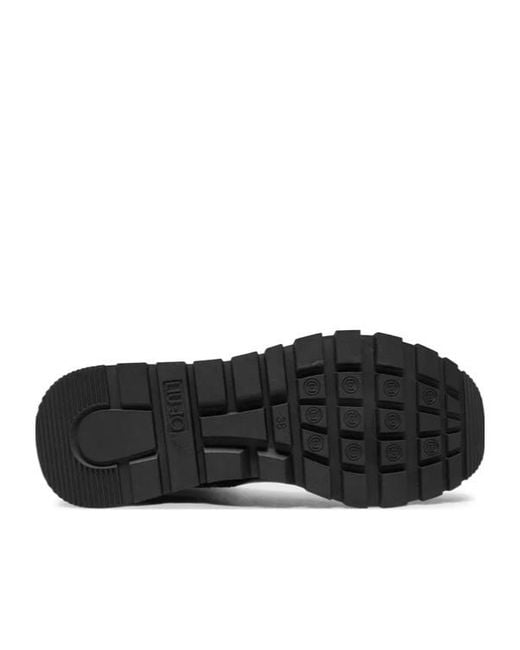 Liu Jo Black Logo Boots