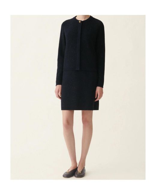 Fabiana Filippi Black Textured Embellished Cardigan