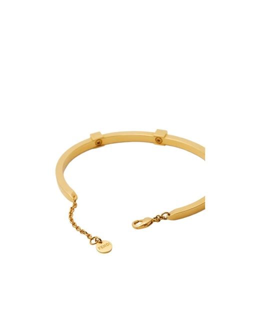 Fendi Metallic Forever Bracelet