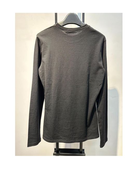 Max Mara Gray Long-Sleeved T-Shirt