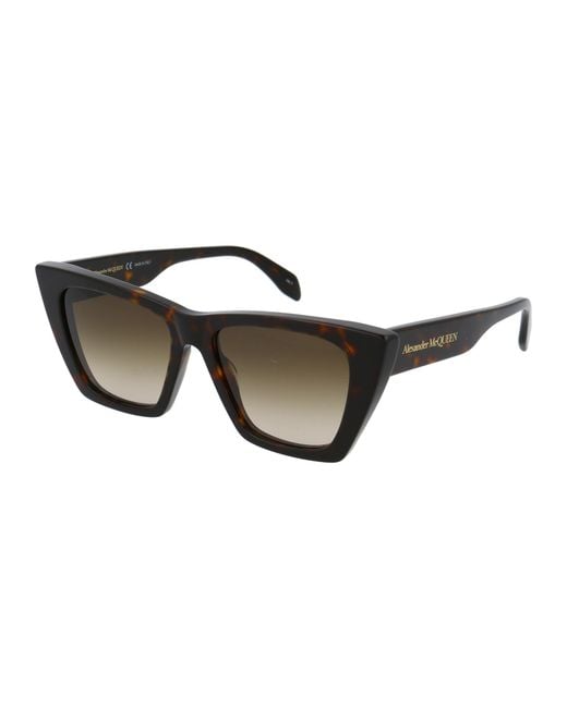 McQueen Multicolor Eyewear Cat-Eye Frame Sunglasses