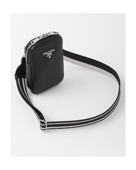 Prada Black Leather Mini-Bag