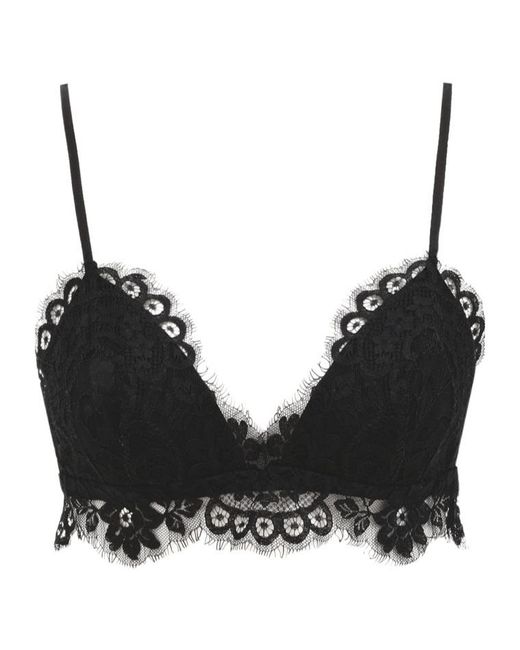 Zimmermann Black Teddy Bralette