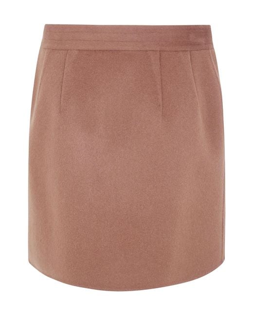 Semicouture Brown June Skirt