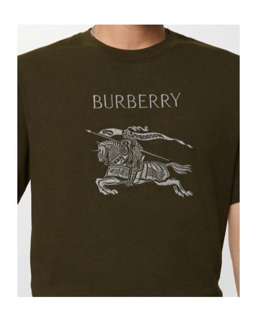 Burberry Green 'Seth' T-Shirt for men