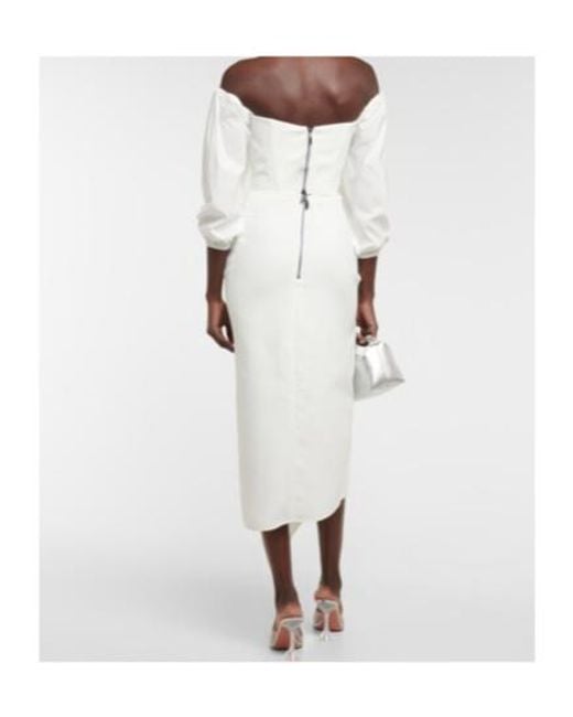 Maticevski White Cropped Top