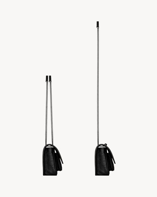 Saint Laurent White Niki Mini