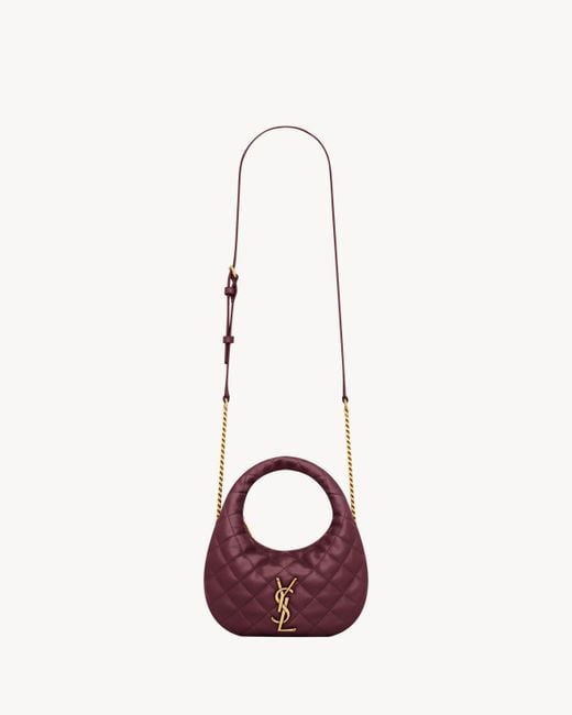 Saint Laurent Purple Icarino Mini