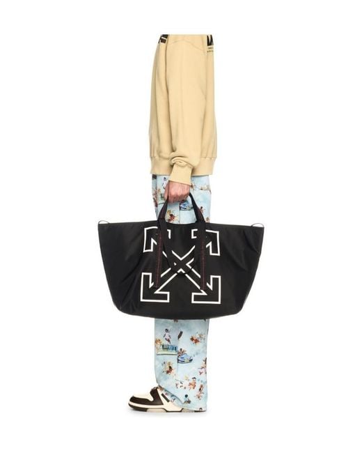 Off-White c/o Virgil Abloh Large Heritage Day Off Top Handle Bag