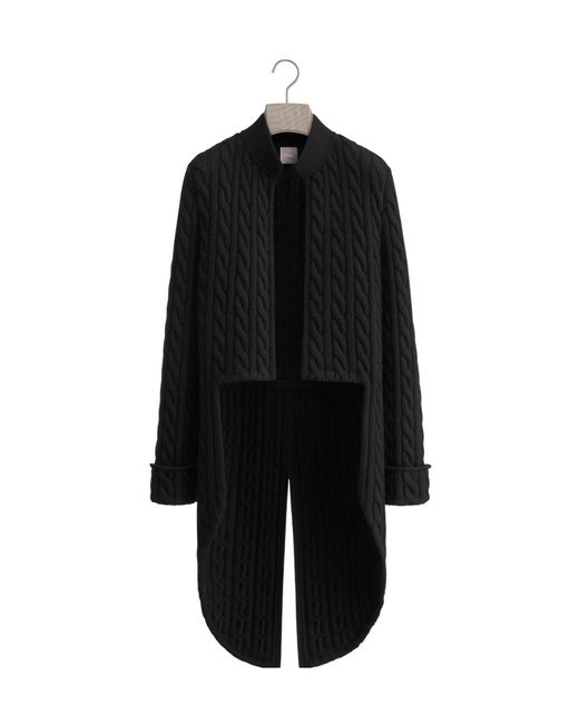 Dior Black Cable Knit Cardigan for men