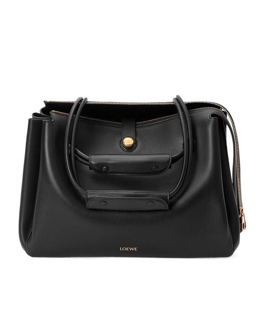 Loewe Black Large Madrid Bag