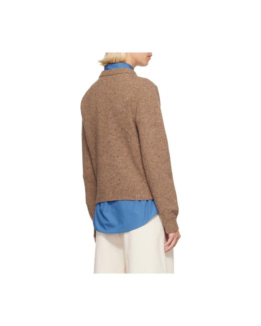 Rohe Brown Crew-Neck Sweater