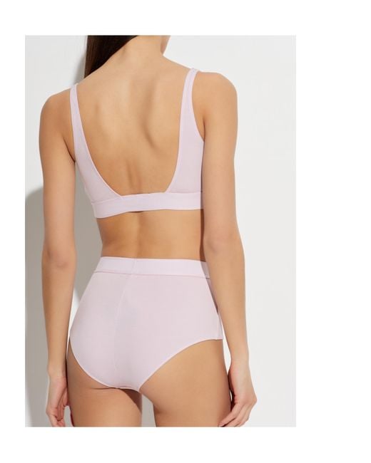 Tom Ford Pink Logo Bra