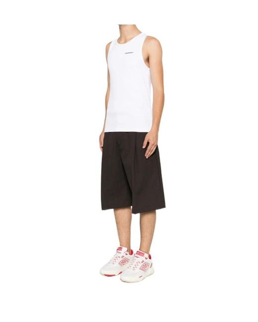 Casablanca Black Crew Neck Vest for men