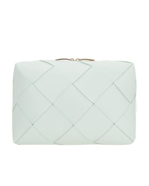 Bottega Veneta Blue Small Cassette Camera Bag