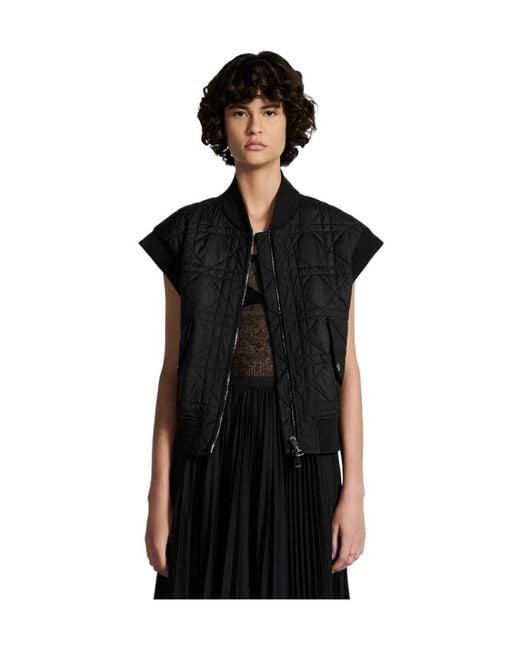 Dior Black Macrocannage Vest