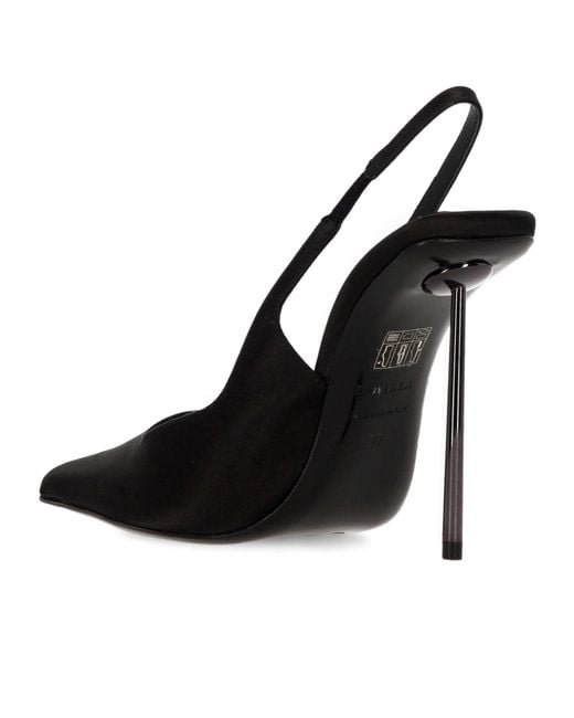 Le Silla Black Bella Slingback Pumps
