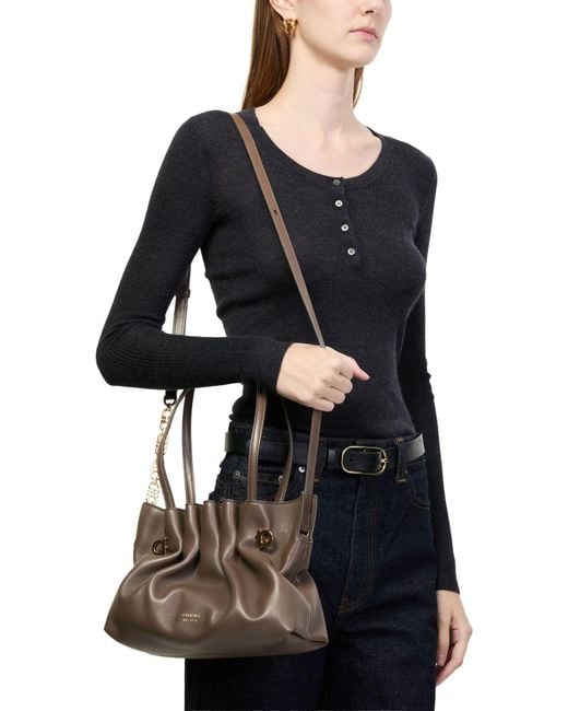 Ferragamo Brown Soft Hand Bag