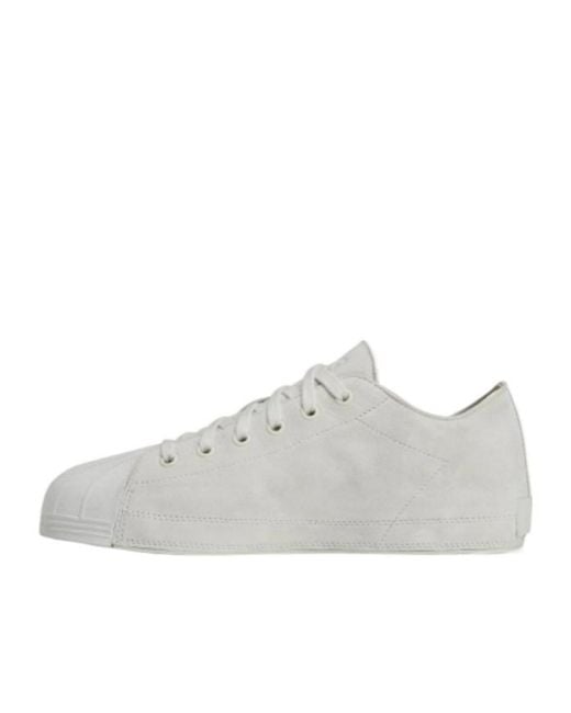 Y-3 White Nizzastar Low-Top Sneakers for men