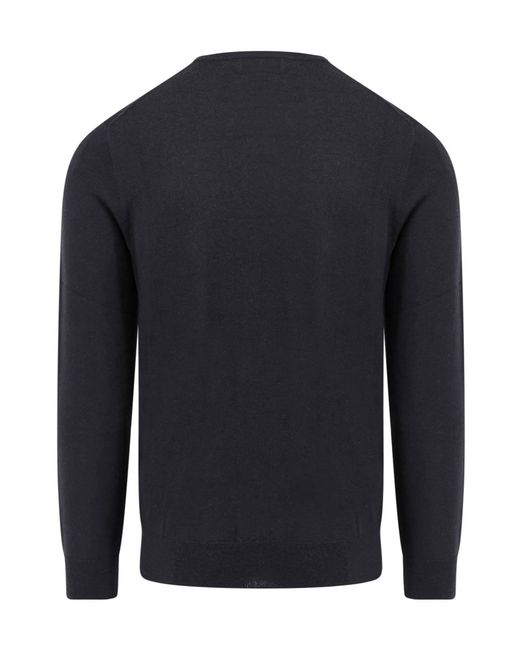 Polo Ralph Lauren Gray Logo Embroidered Crewneck Jumper for men