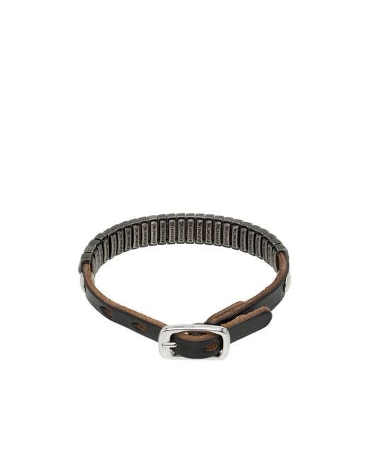Our Legacy Black Spine Bracelet for men