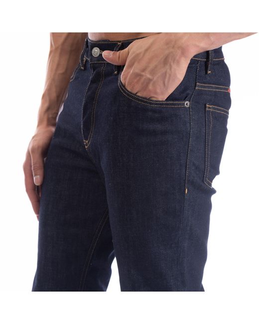 DIESEL Blue Defining Tapered Jeans for men