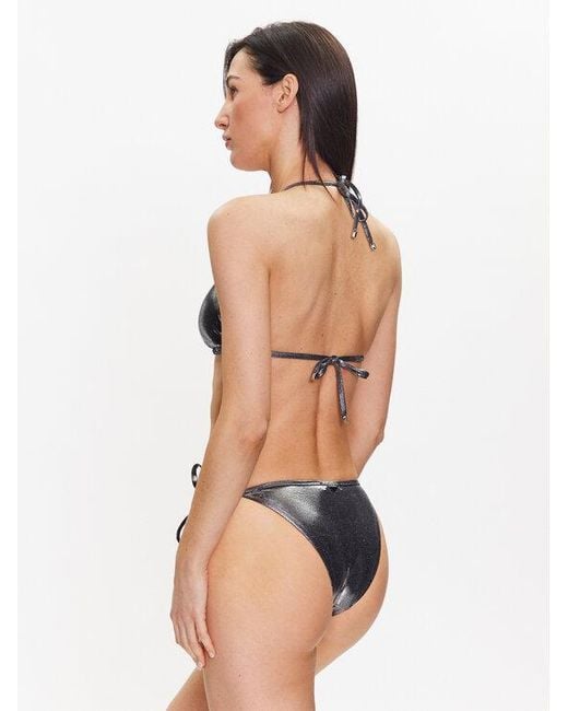 Emporio Armani White Logo Bikini Set