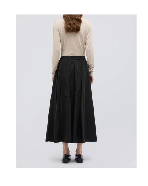 Aspesi Blue Logo Skirt
